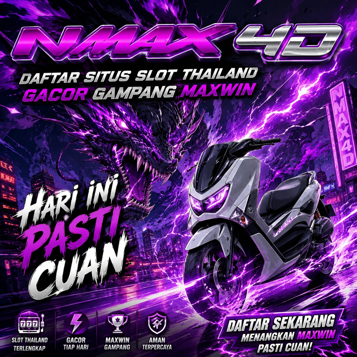 NMAX4D : Daftar Situs Slot Thailand Gacor Gampang Maxwin Hari Ini Pasti Cuan